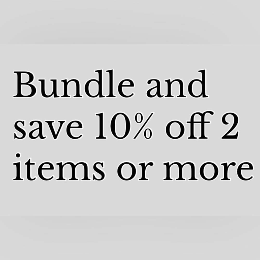 10% off 2 or more items. Free gift with purchase